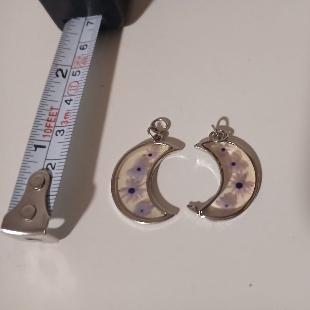 Flower Moon Charms / Pendants